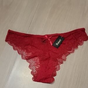 Frederick's of Hollywood Red Lace Panties